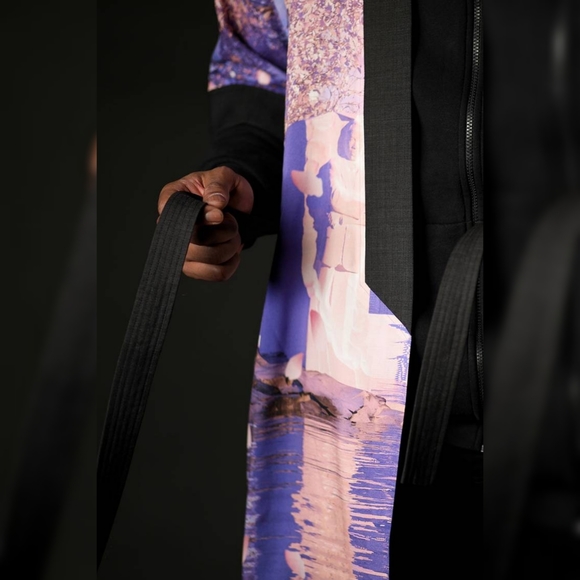 Rui Hachimura Black Samurai Washington Wizards Cherry Blossom Kimono Limited - Picture 6 of 11